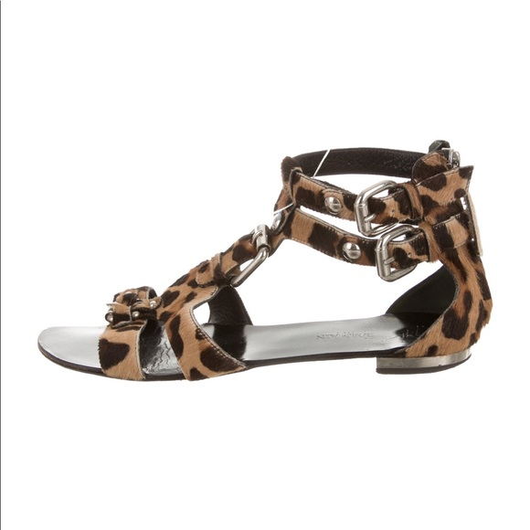 balmain gladiator sandals